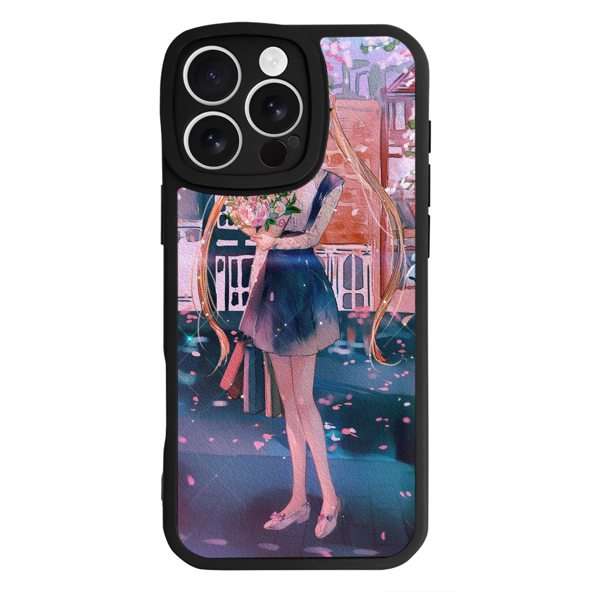 （画像用） 美少女戦士セーラームーン Sailor Moon 【iPhone 16シリーズ対応】シリコンスマホケース（レザー調） 材質：シリコン